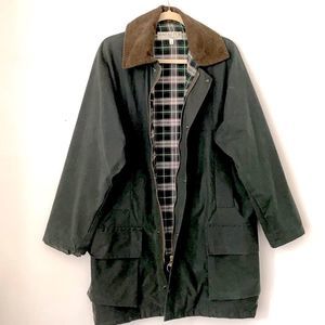 Barbour border waxed jacket - Gem まもなく販売 80s LINING/C34 PILE A295 Barbour ベスト
